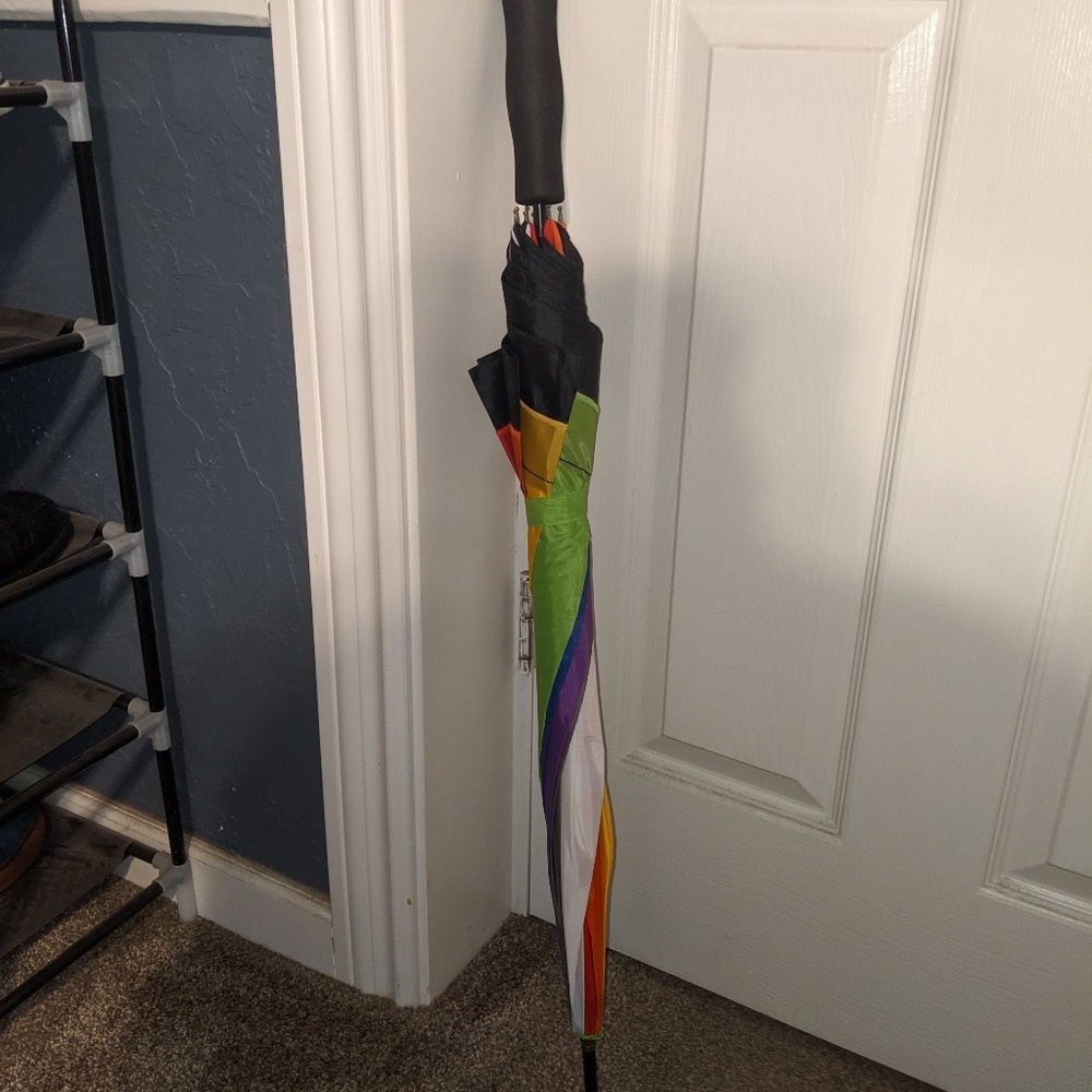 🌈 Rainbow Umbrella ☂️ - Picture 2 of 2